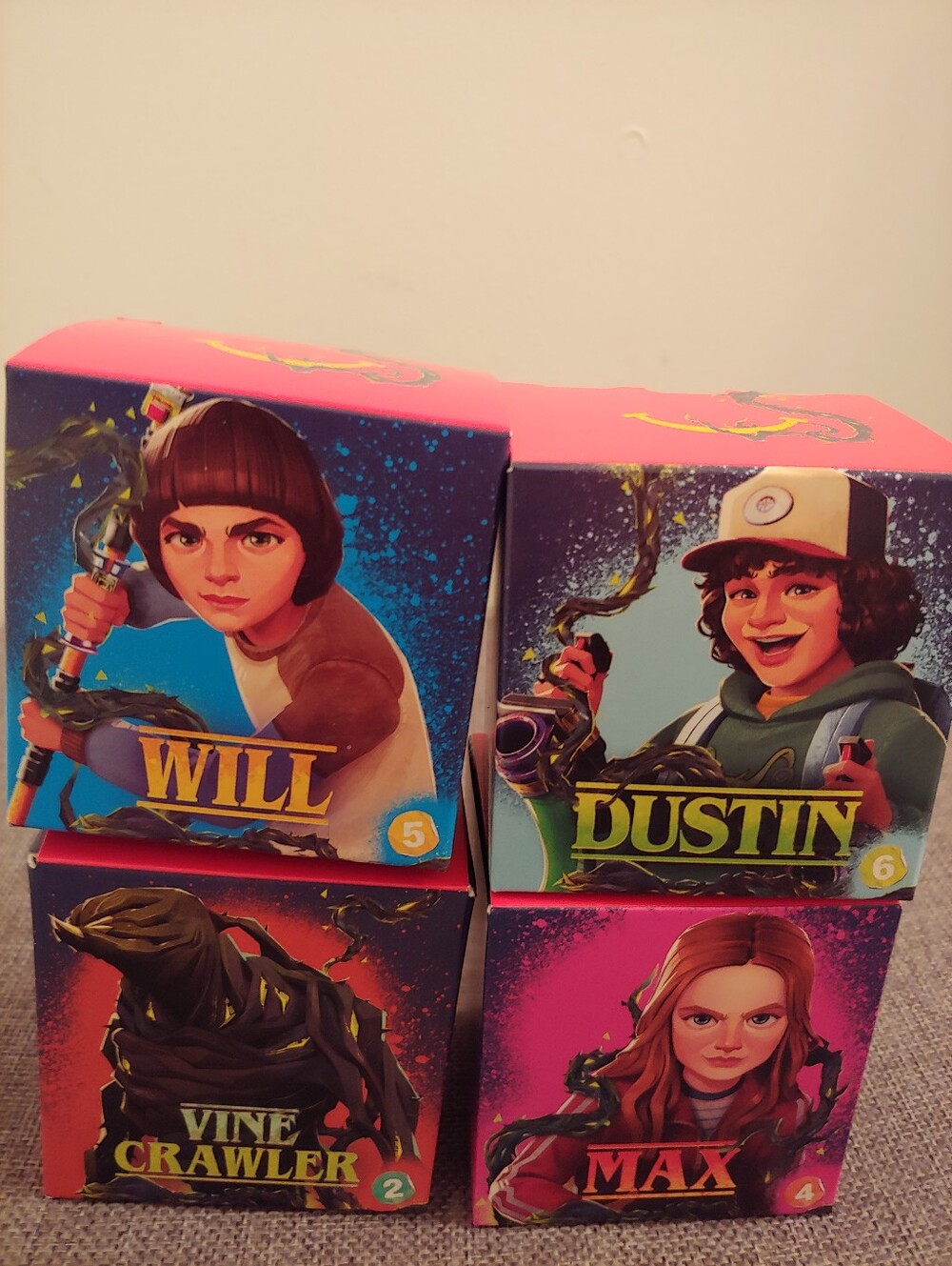 McDonald's Stranger Things Tales From 85 Happy Meal Toy Set Of 4
